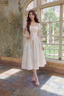 Afternoon Petal Corset Dress