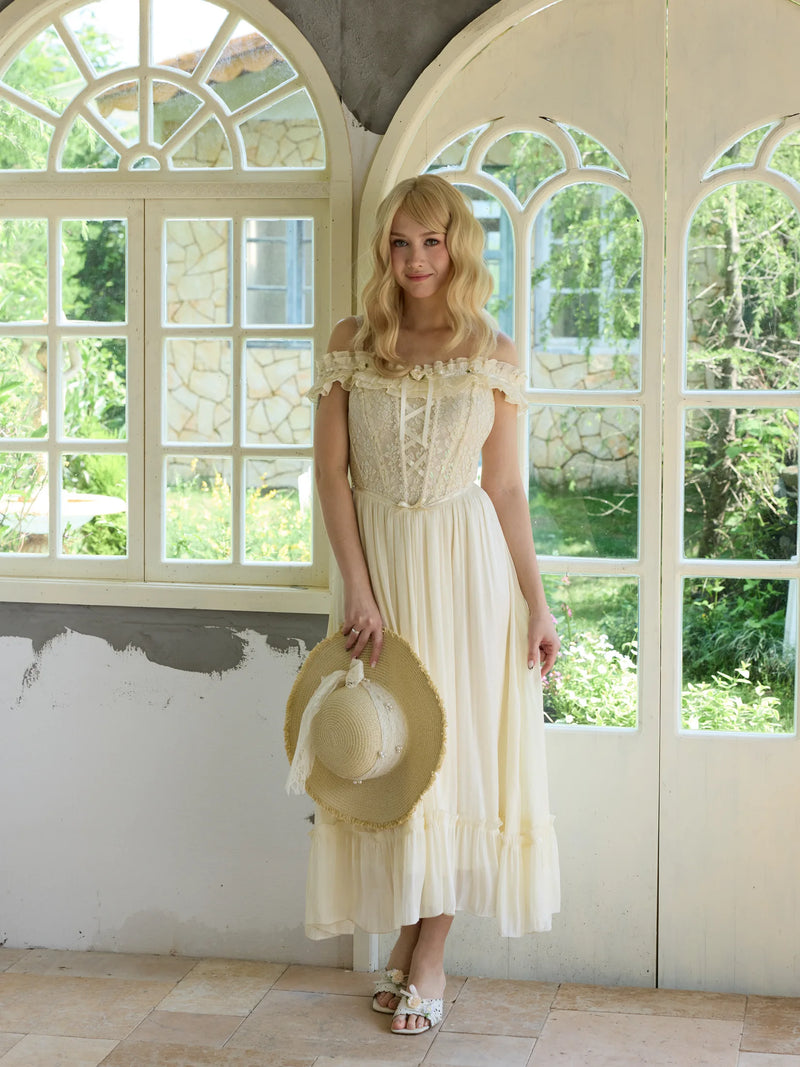 Blanche Garden Corset Dress