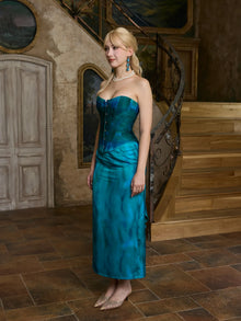 Velvet Eve Corset & Skirt Set